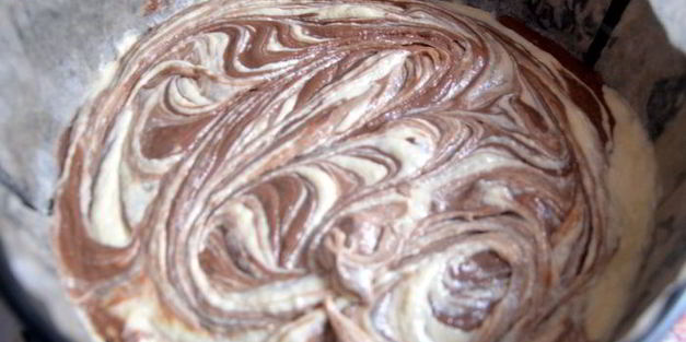 яблочный пирог с нутеллой