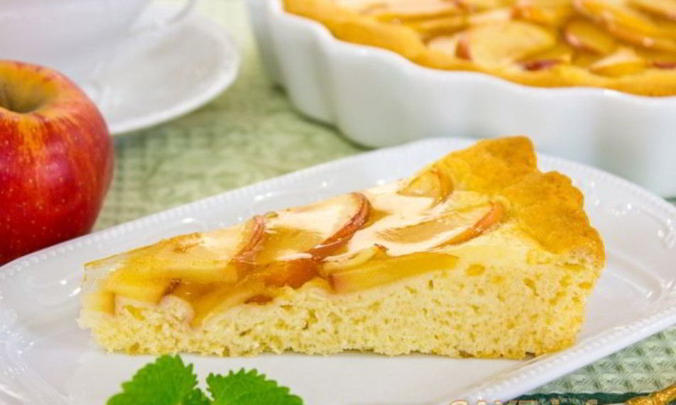 Рецепт яблочный пирог с яблочным желе