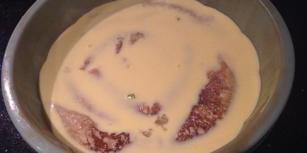 закусочный блинный пирог