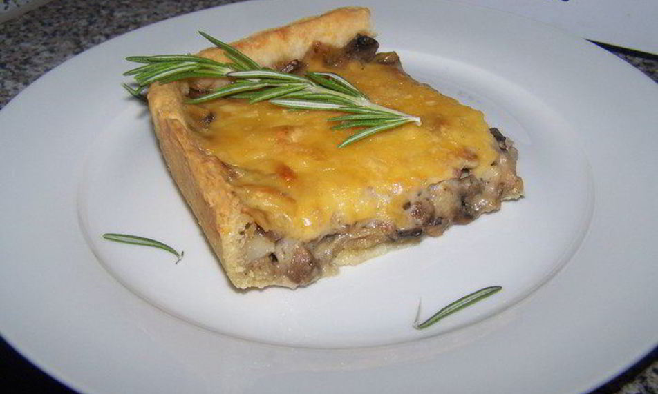 Рецепт закусочный пирог жюльен