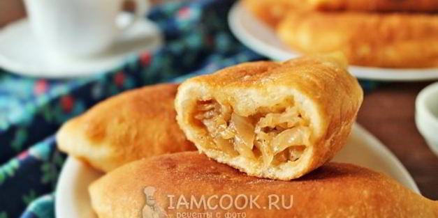 быстрые пирожки с капустой
