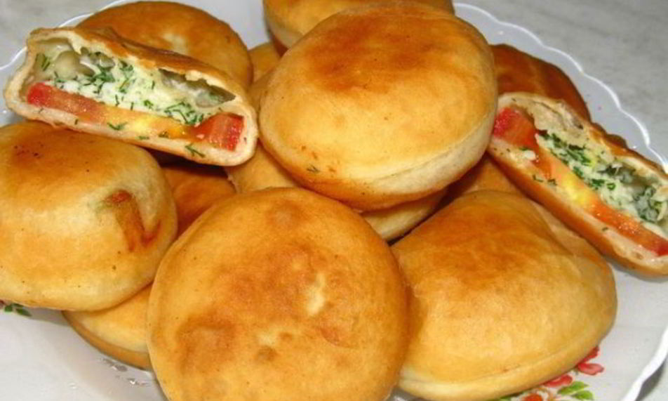 Рецепт домашние пирожки бомбочки с брынзой