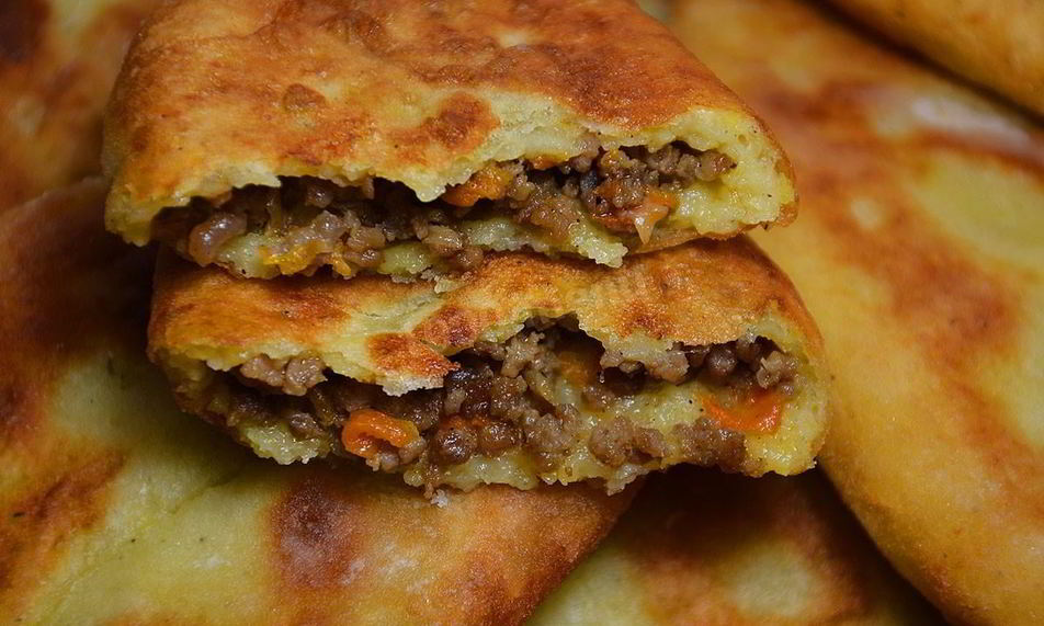 Рецепт картофельные пирожки с фаршем