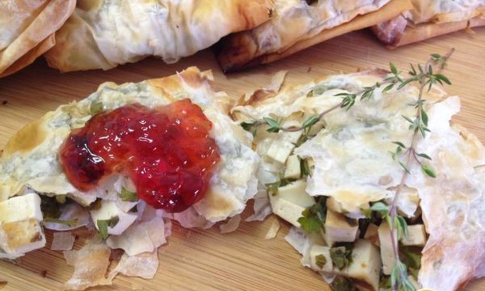 Рецепт хрустящие пирожки с сыром тофу