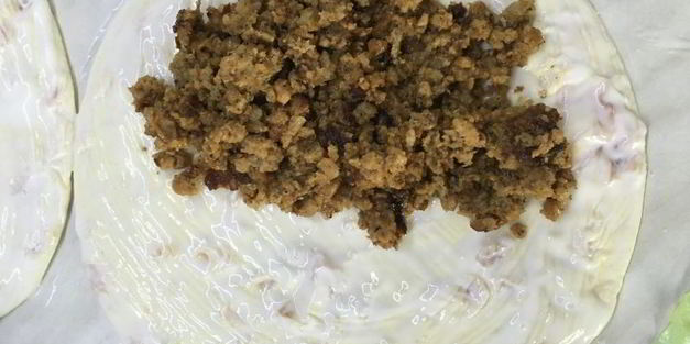 кутабы с мясом быстрые