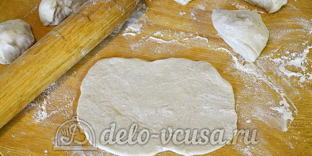 кутабы с сыром и зеленью