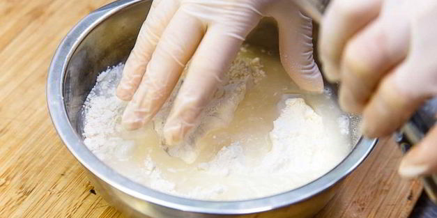 кутабы с зеленью