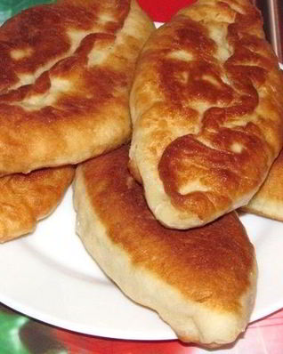 Ленивые пирожки с луком и яйцом