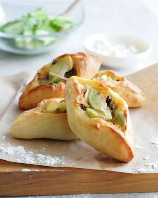 Маленькие пирожки с овощами