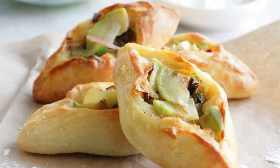 Рецепт маленькие пирожки с овощами