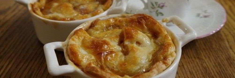 Мини-пирожки с яблоками