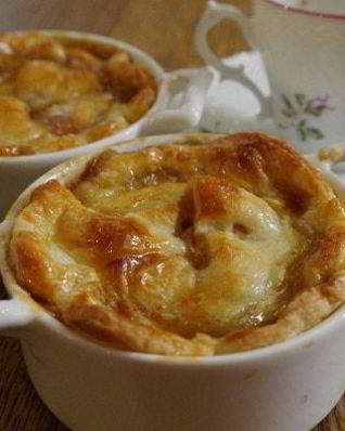 Мини-пирожки с яблоками