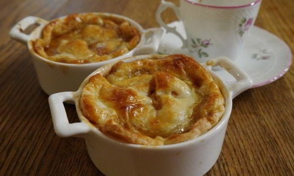 Рецепт мини-пирожки с яблоками