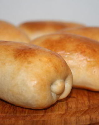 Молдавские постные пирожки с капустой Вэрзаре