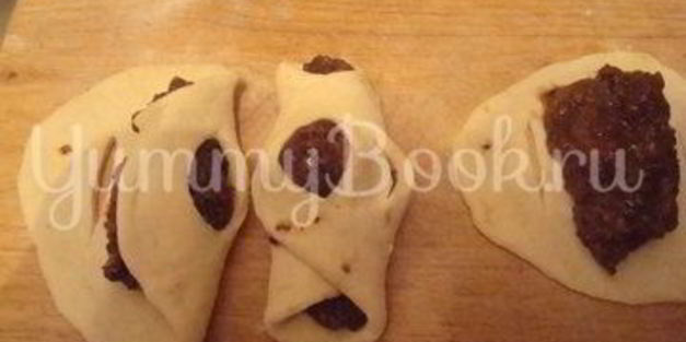открытые пирожки с сухофруктами