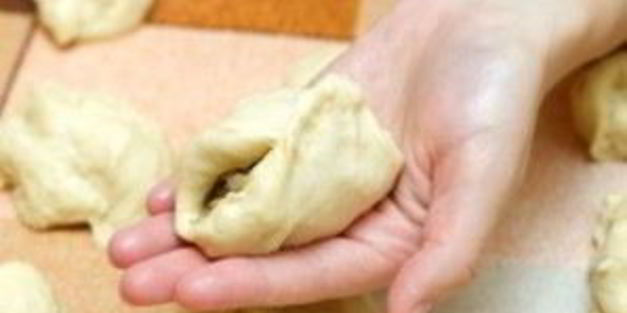 печеные пирожки с курицей