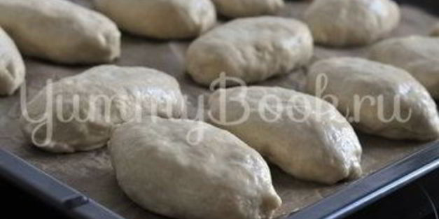 пирожки дрожжевые с картофелем и печенью
