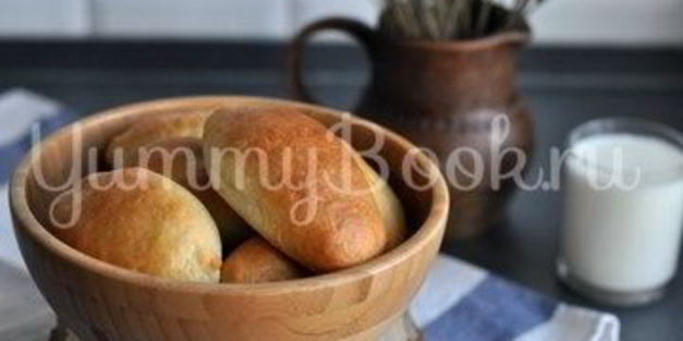 пирожки дрожжевые с картофелем и печенью