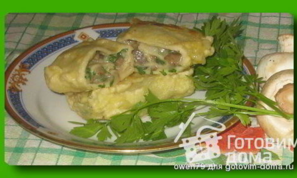 Рецепт пирожки из блинчиков, в кляре