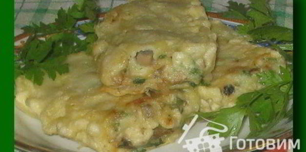 пирожки из блинчиков, в кляре