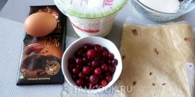 пирожки из лаваша с творогом