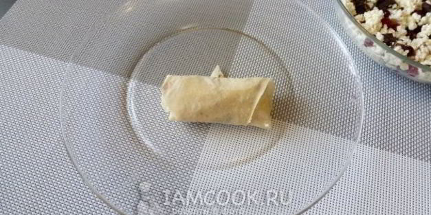 пирожки из лаваша с творогом