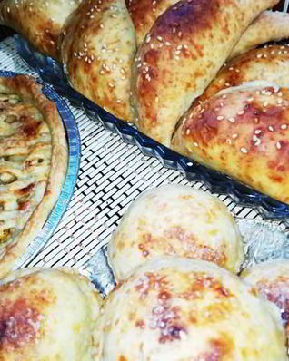 Пирожки из сырного теста