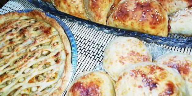 пирожки из сырного теста