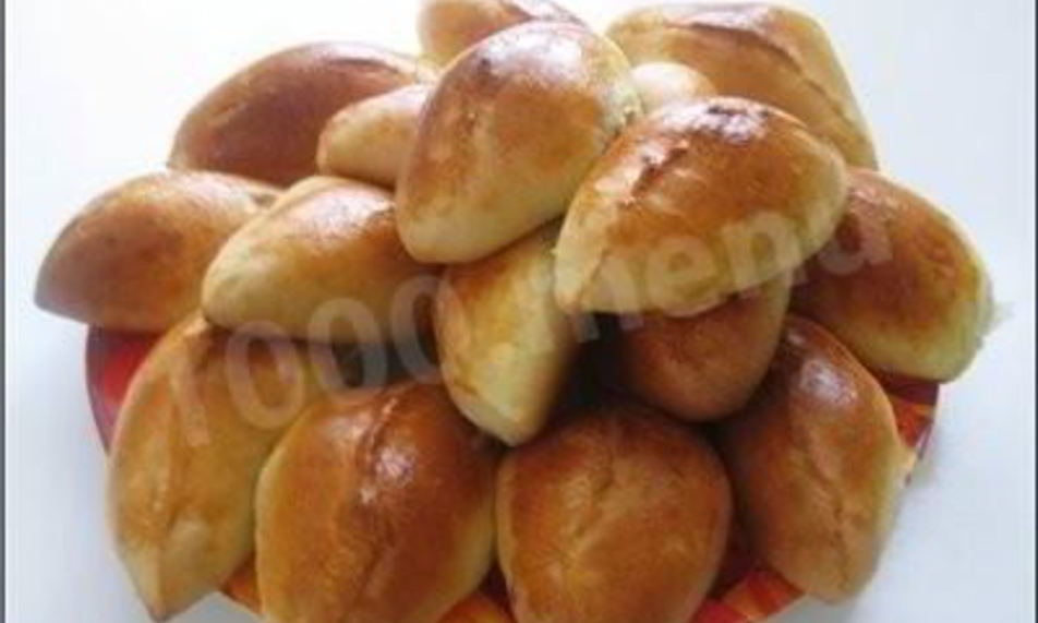 Рецепт пирожки из теста на молоке с капустой