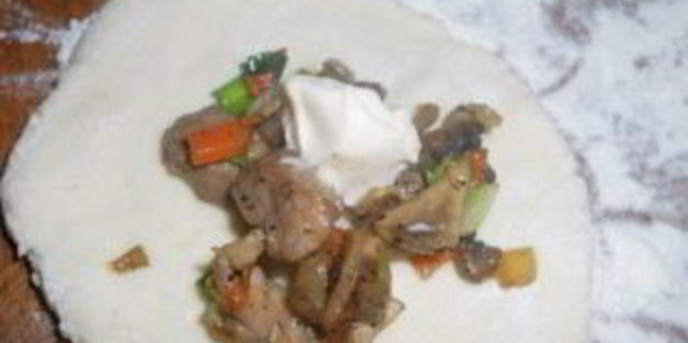 пирожки из творожного теста