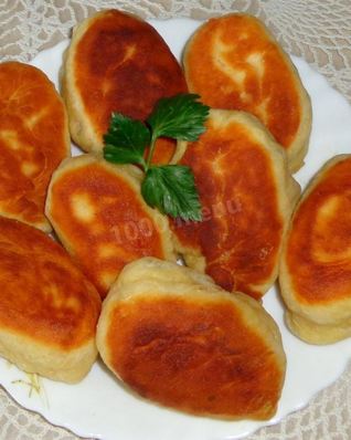 Пирожки на картофельном отваре