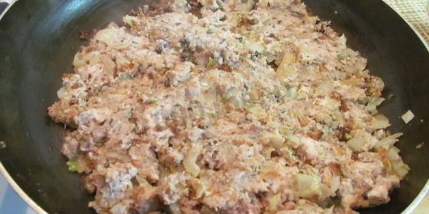 пирожки на кефире и дрожжах