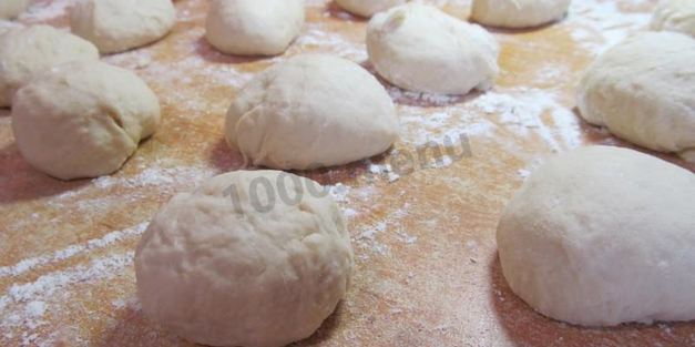 пирожки на кефире и дрожжах