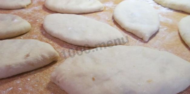 пирожки на кефире и дрожжах