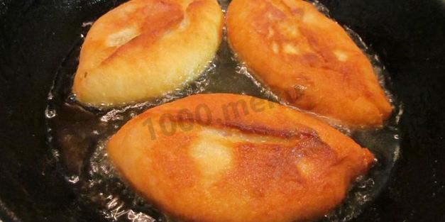 пирожки на кефире и дрожжах