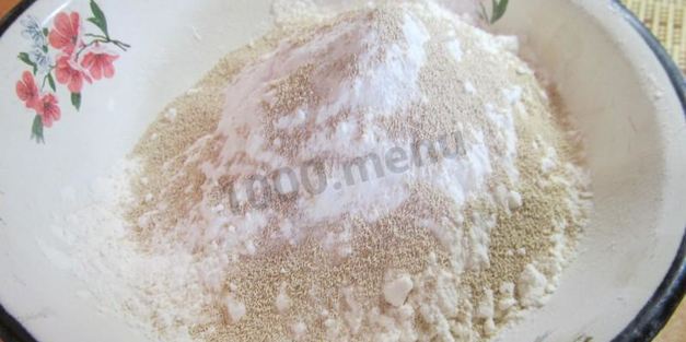 пирожки на кефире и дрожжах