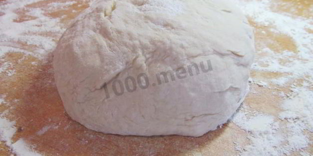 пирожки на кефире и дрожжах