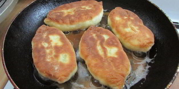 пирожки на сметанно-кефирном тесте