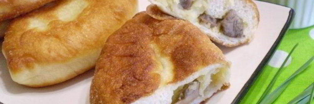 Пирожки постные с грибами