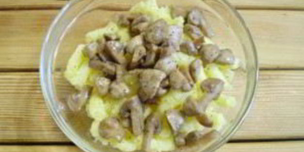 пирожки постные с грибами