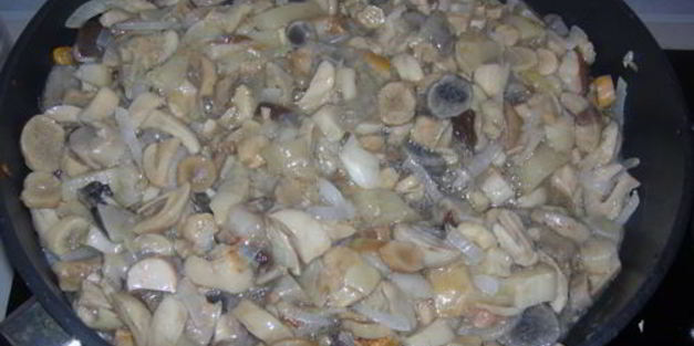 пирожки с грибами