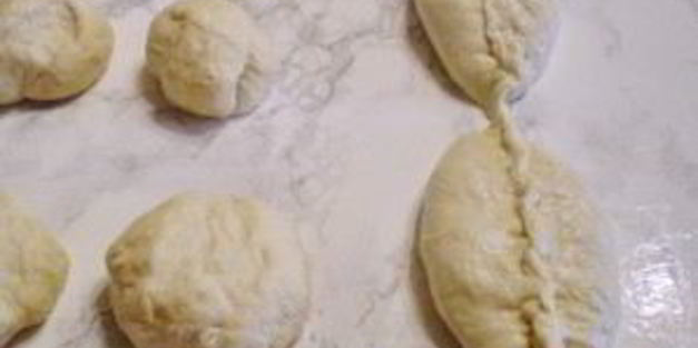 пирожки с капустой и грибами жареные