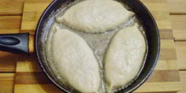 пирожки с капустой и грибами жареные