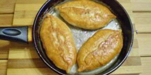 пирожки с капустой и грибами жареные