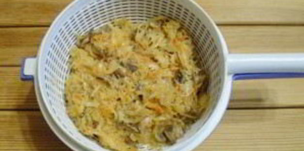 пирожки с капустой и грибами жареные