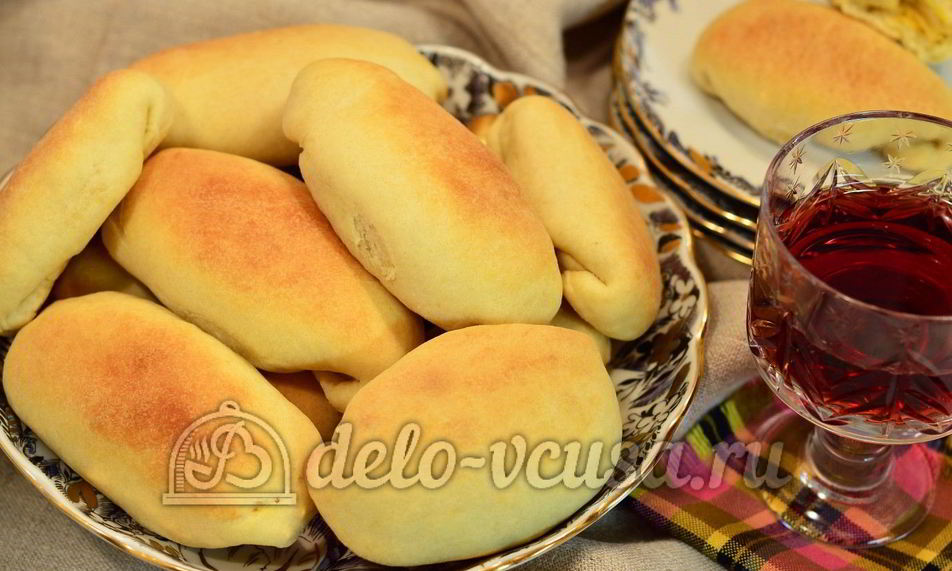 Рецепт пирожки с капустой