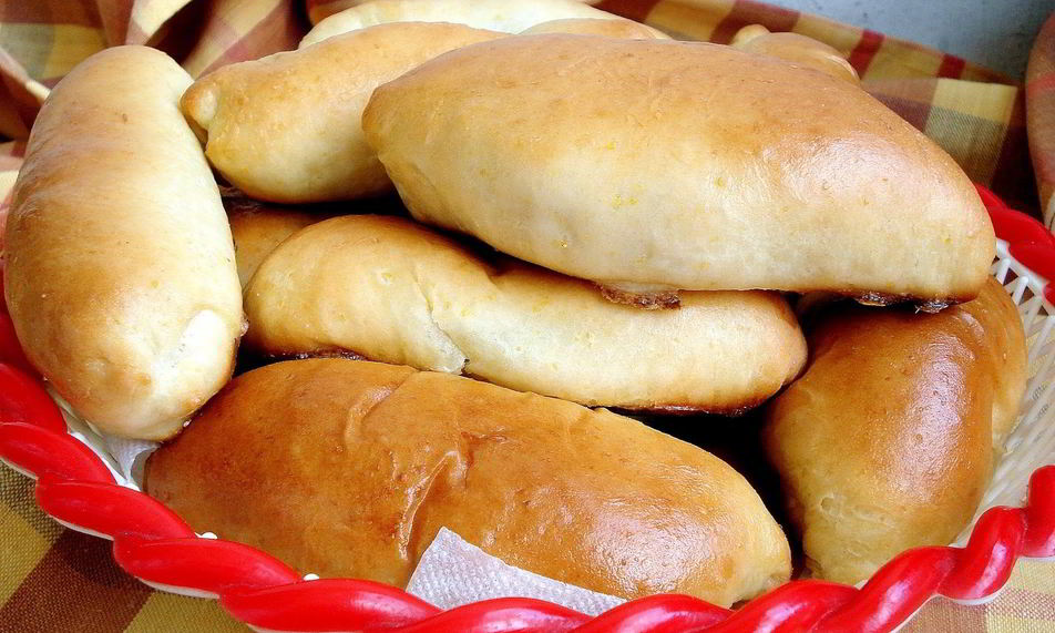 Рецепт пирожки с картошкой и шкварками