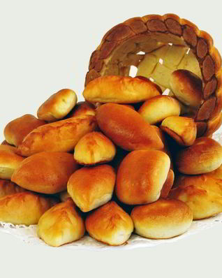 Пирожки с картошкой и зеленью