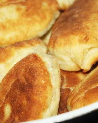 Пирожки с картошкой и жареным лучком