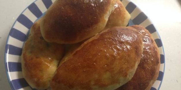 пирожки с куриной печенью